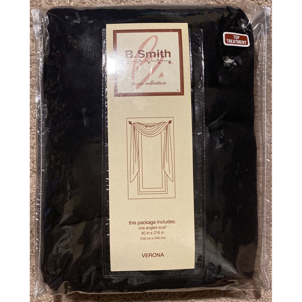 Bed Bath & Beyond B. Smith With Style Verona‎ - One Angled Scarf - 40" x 216"